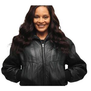 Long Beach - Unisex Vintage Genuine Leather Jacket